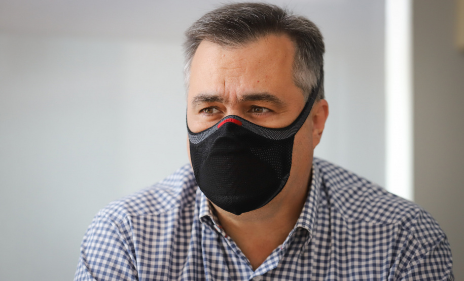 Secretário de Estado da Saúde, Beto Preto.