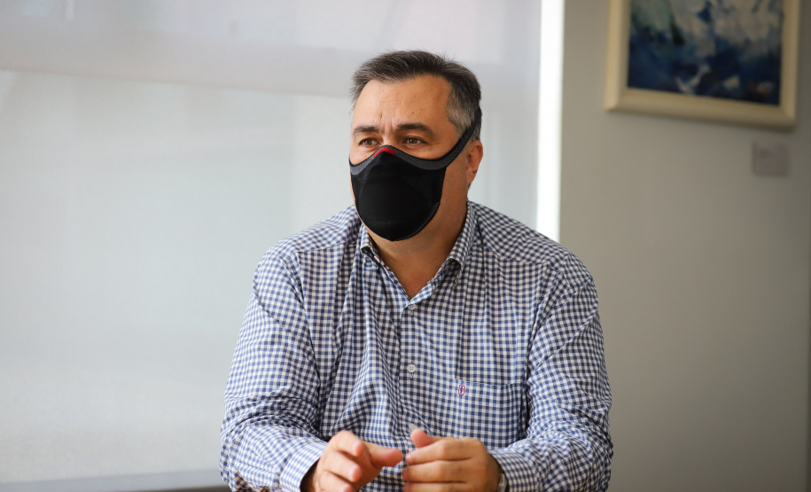 Secretário de Estado da Saúde, Beto Preto.