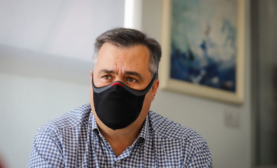 Secretário de Estado da Saúde, Beto Preto.