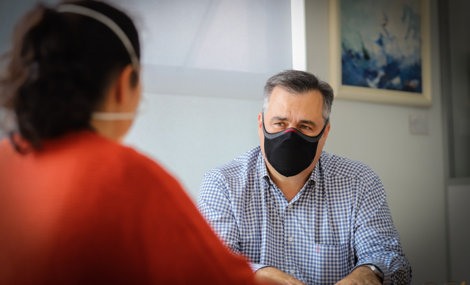 Secretário de Estado da Saúde, Beto Preto.