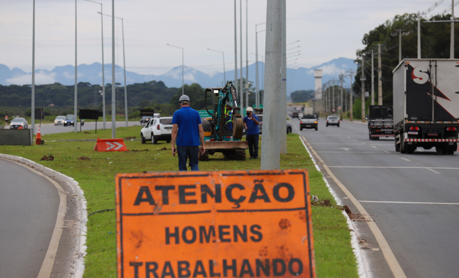 Governo do Estado inicia obras da nova iluminação da Rodovia João Leopoldo Jacomel