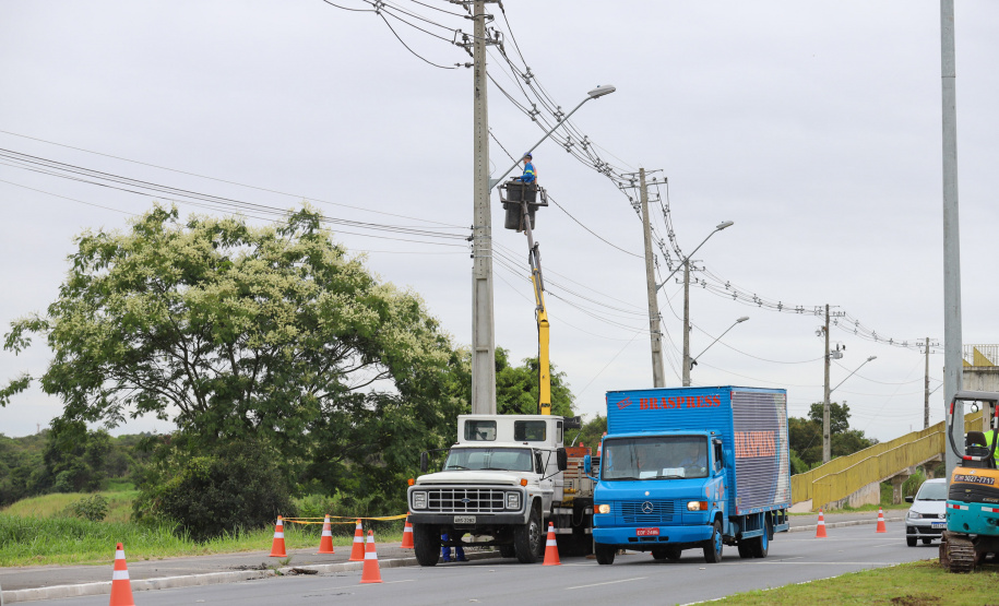 Governo do Estado inicia obras da nova iluminação da Rodovia João Leopoldo Jacomel