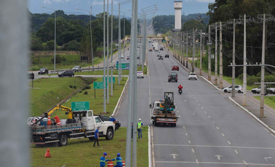 Governo do Estado inicia obras da nova iluminação da Rodovia João Leopoldo Jacomel