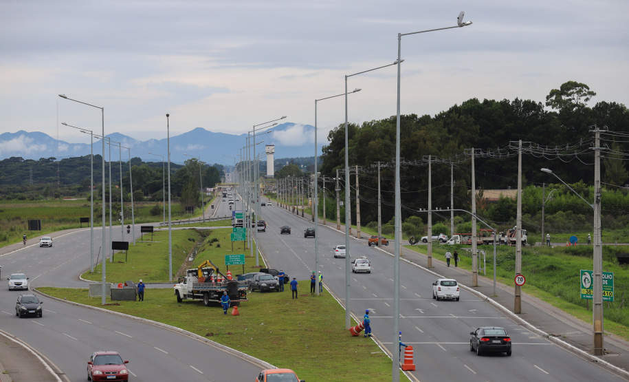 Governo do Estado inicia obras da nova iluminação da Rodovia João Leopoldo Jacomel