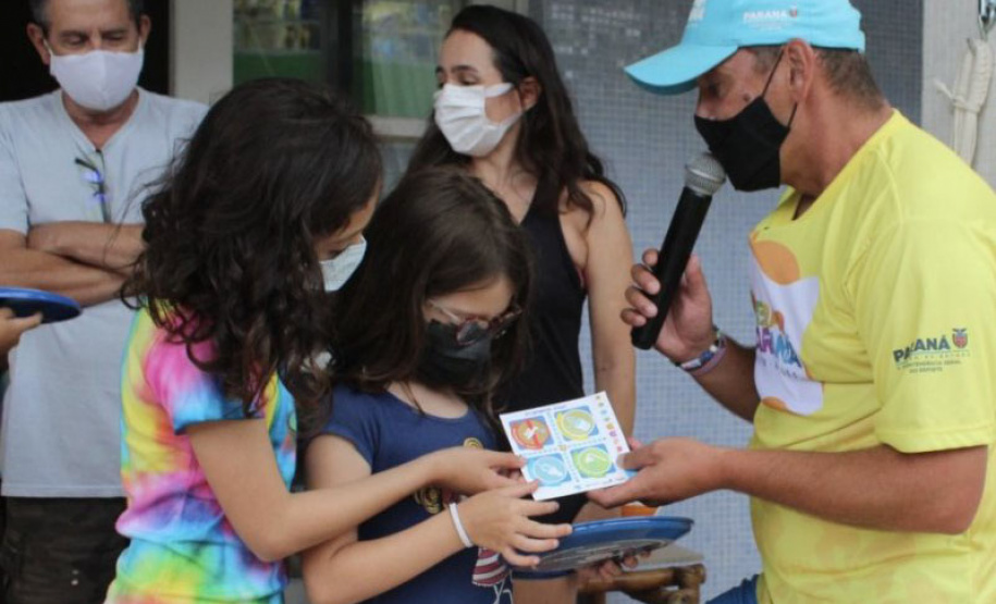 Recreação na praia busca conscientizar sobre uso racional da água