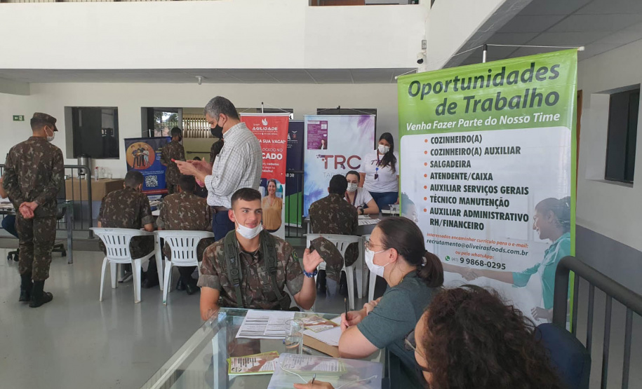 Agência do Trabalhador vai ofertar 400 vagas para jovens que estão deixando serviço militar