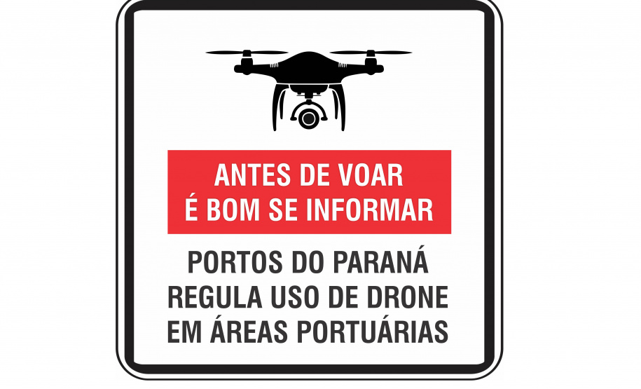 Portos do Paraná regula uso de drone em áreas portuárias