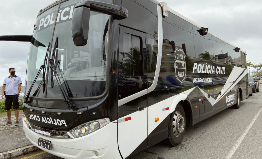 Delegacia Móvel da PCPR atenderá população neste fim de semana em Matinhos