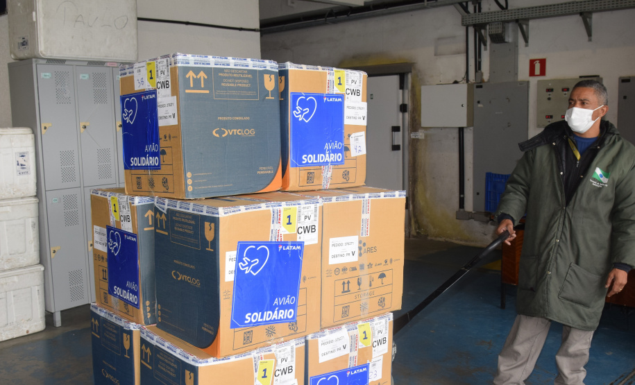 Saúde recebe mais 567 mil vacinas contra a Covid-19 e inicia distribuição ainda hoje para Regionais