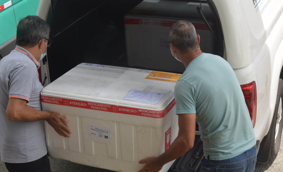 Saúde inicia semana com distribuição de mais 121 mil vacinas contra a Covid-19