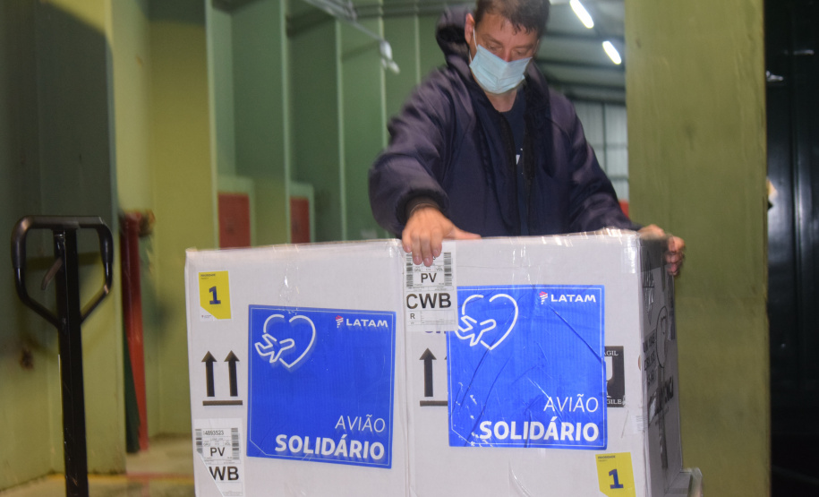 Nova remessa com 65,5 mil vacinas para crianças chega ao Estado