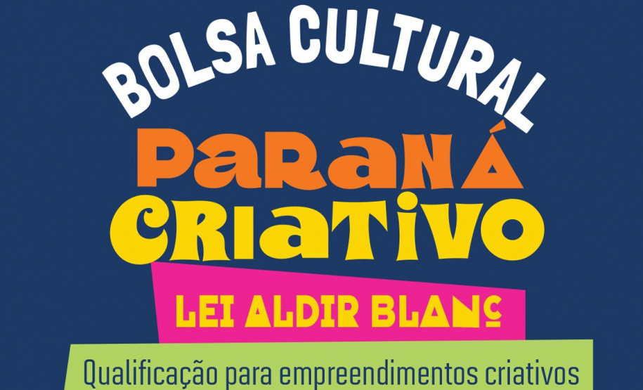 Bolsa Paraná Criativo recebe 2.373 inscrições; resultado oficial sai no dia 18 de fevereiro