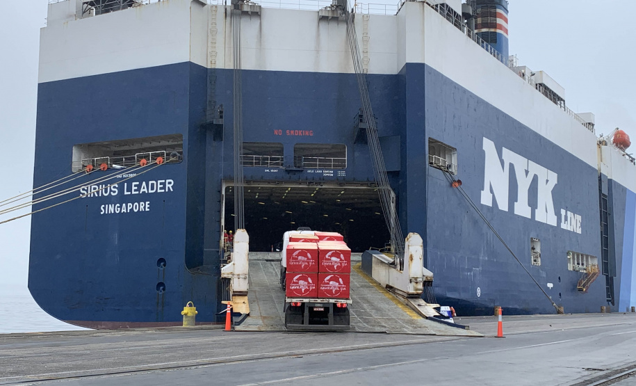 90% da receita de exportações dos Portos do Paraná são produtos do Agro