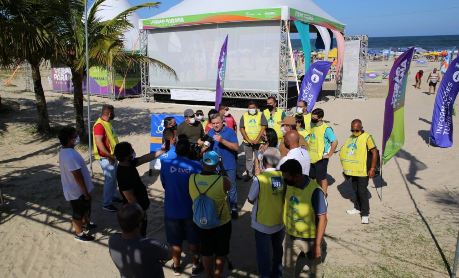 Secretaria de Justiça, Família e Trabalho e PM reforçam segurança das crianças no Litoral com adesão do município de Matinhos à Força-Tarefa Infância Segura