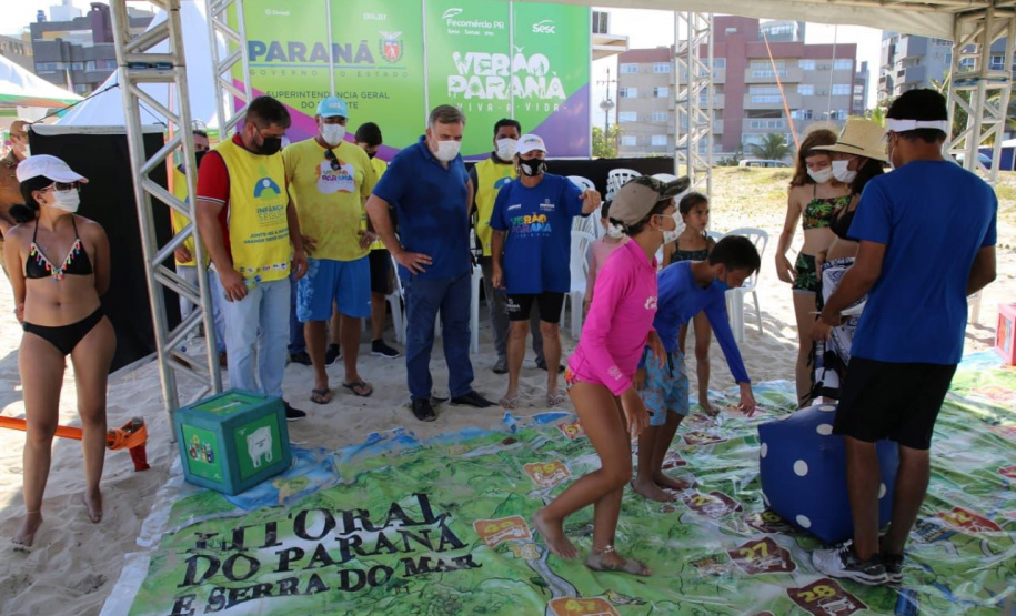 Secretaria de Justiça, Família e Trabalho e PM reforçam segurança das crianças no Litoral com adesão do município de Matinhos à Força-Tarefa Infância Segura