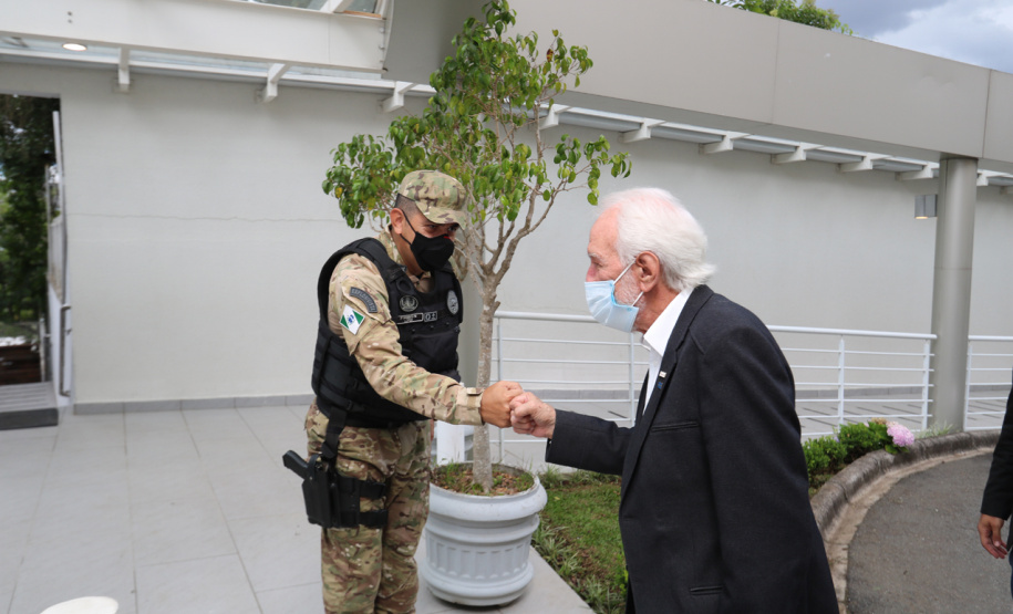 Esquadrão Antibombas da PMPR celebra trigésimo aniversário com presença do vice-governador