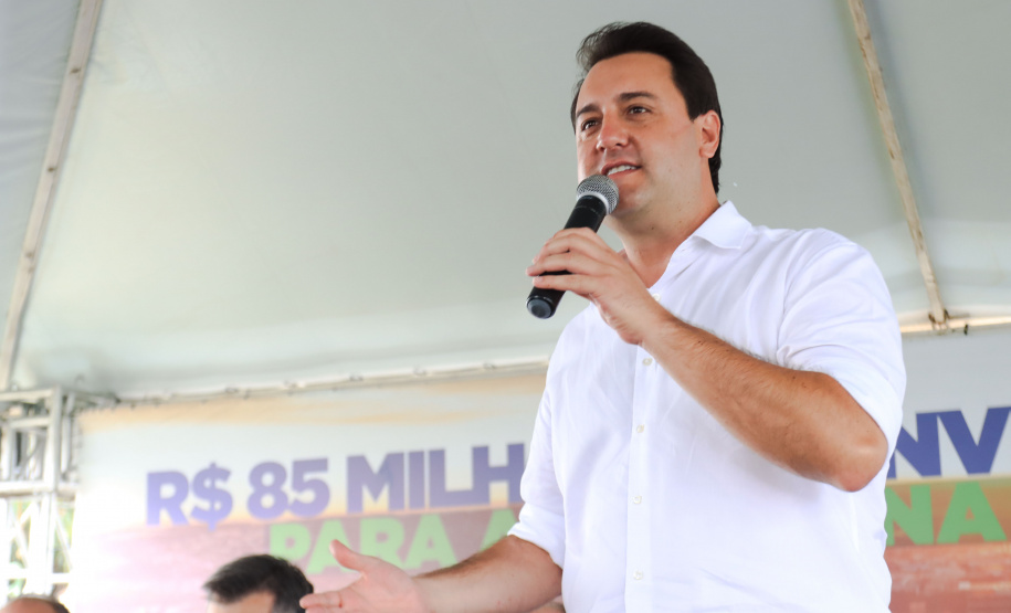 GOVERNADOR ANUNCIA PACOTE DE NOVOS INVESTIMENTOS PARA APUCARANA E REGIÃO