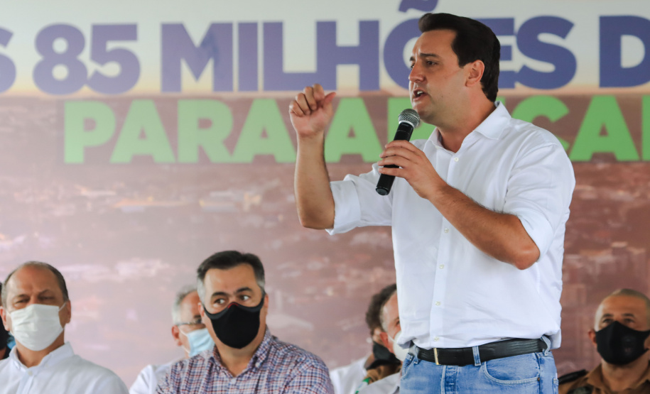 GOVERNADOR ANUNCIA PACOTE DE NOVOS INVESTIMENTOS PARA APUCARANA E REGIÃO