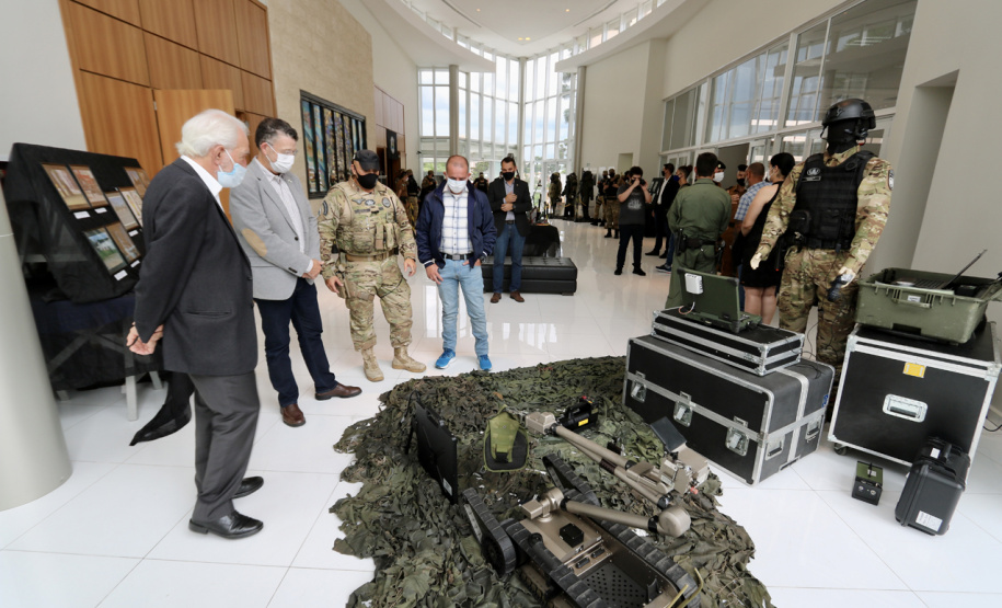 Esquadrão Antibombas da PMPR celebra trigésimo aniversário com presença do vice-governador