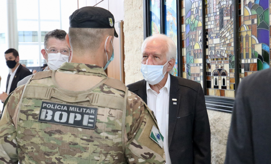 Esquadrão Antibombas da PMPR celebra trigésimo aniversário com presença do vice-governador