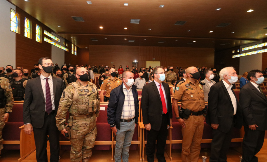 Esquadrão Antibombas da PMPR celebra trigésimo aniversário com presença do vice-governador