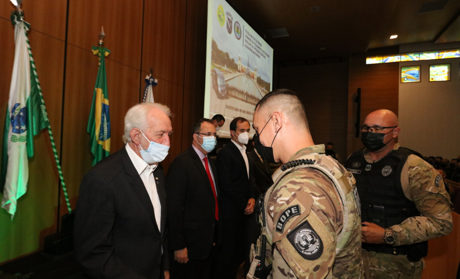 Esquadrão Antibombas da PMPR celebra trigésimo aniversário com presença do vice-governador