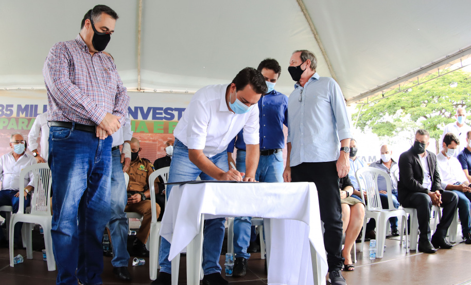 GOVERNADOR ANUNCIA PACOTE DE NOVOS INVESTIMENTOS PARA APUCARANA E REGIÃO