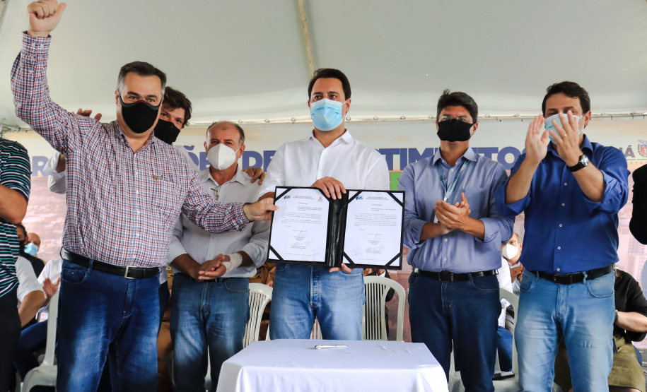 GOVERNADOR ANUNCIA PACOTE DE NOVOS INVESTIMENTOS PARA APUCARANA E REGIÃO