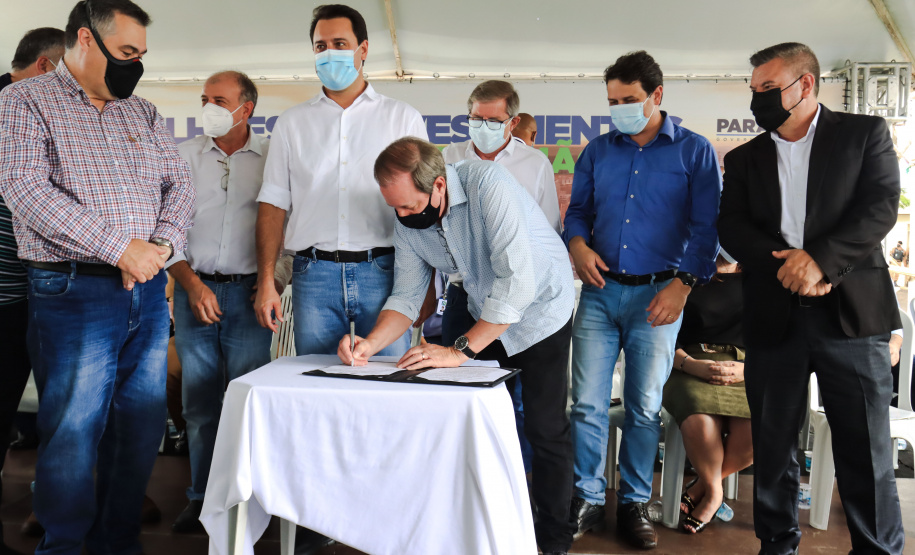 GOVERNADOR ANUNCIA PACOTE DE NOVOS INVESTIMENTOS PARA APUCARANA E REGIÃO