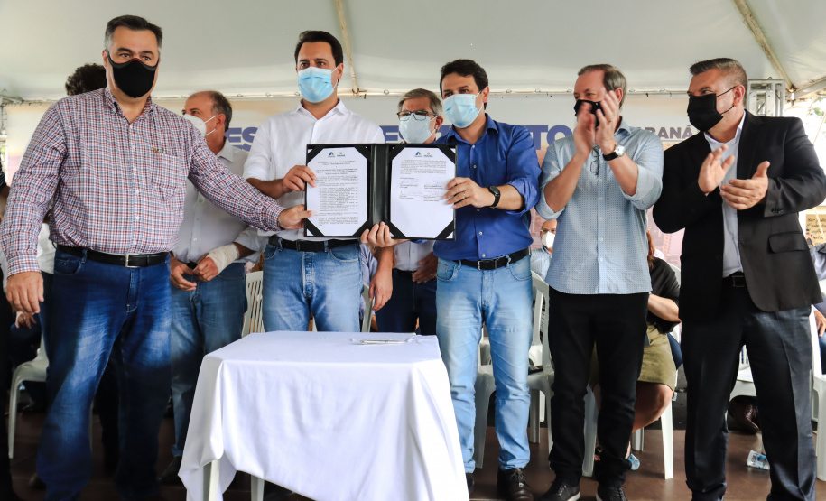 GOVERNADOR ANUNCIA PACOTE DE NOVOS INVESTIMENTOS PARA APUCARANA E REGIÃO