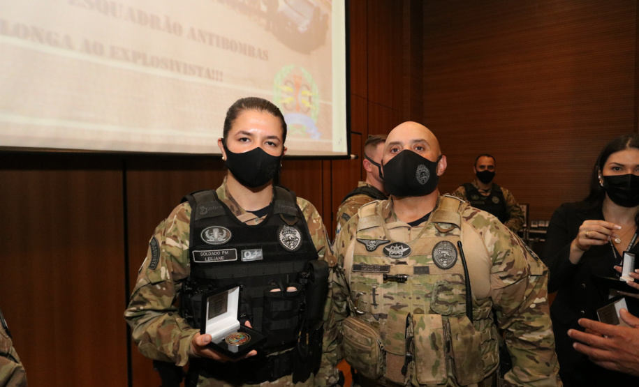 Esquadrão Antibombas da PMPR celebra trigésimo aniversário com presença do vice-governador