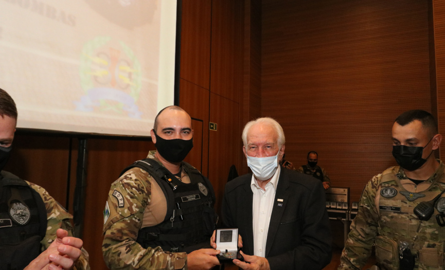 Esquadrão Antibombas da PMPR celebra trigésimo aniversário com presença do vice-governador