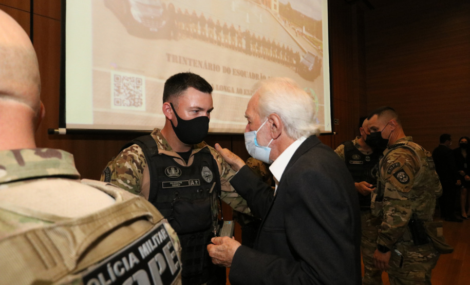 Esquadrão Antibombas da PMPR celebra trigésimo aniversário com presença do vice-governador