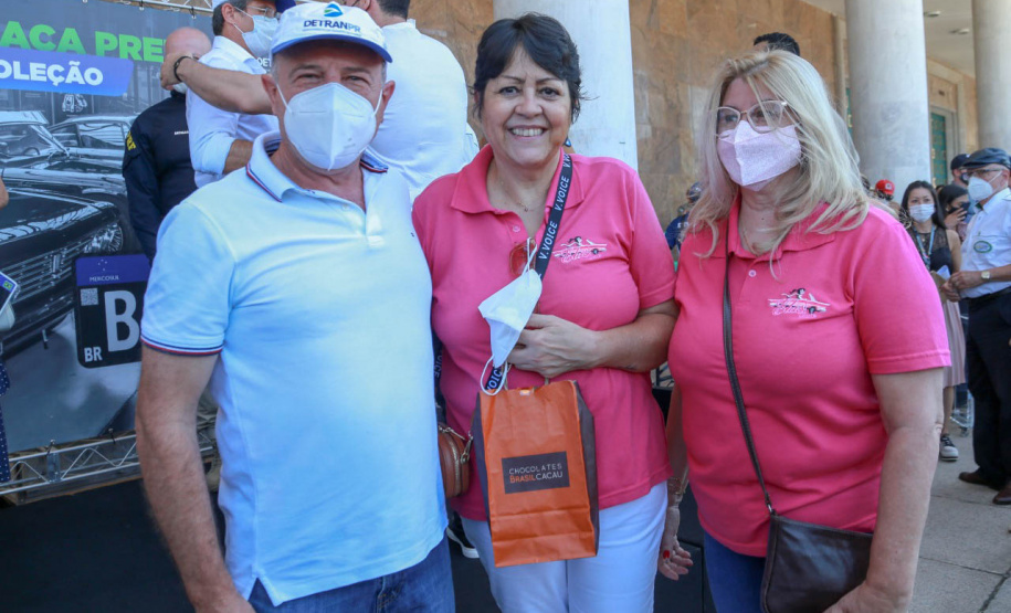 O Departamento de Trânsito do Paraná (Detran-PR), junto com a Federação Brasileira de Veículos Antigos (FBVA), realiza o evento de lançamento do novo modelo de placa preta para veículos de coleção - Curitiba, 22/01/2022