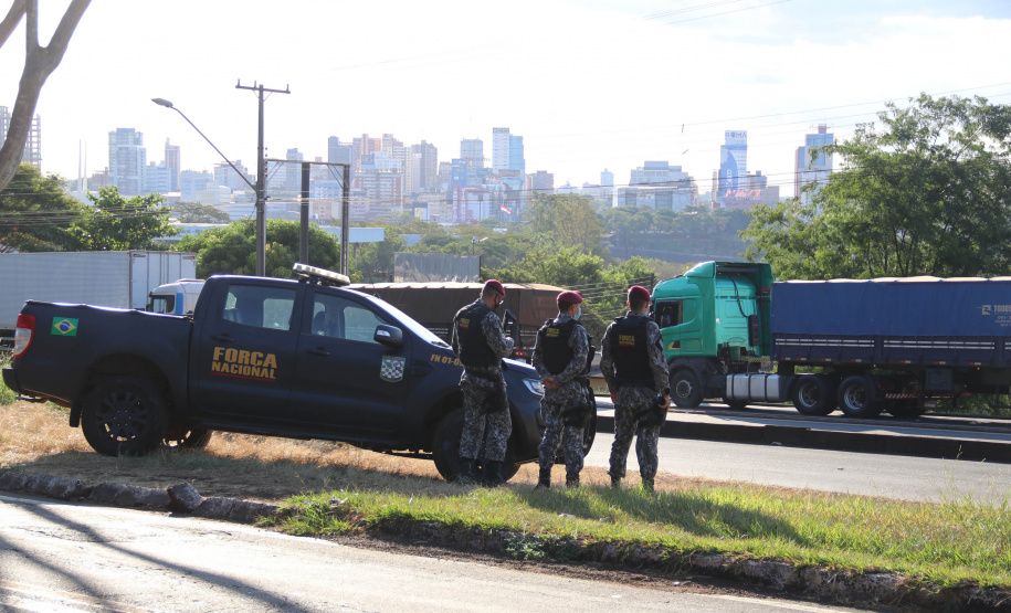Atuação das forças policiais estaduais com a Força Nacional reduz crimes na região Oeste do PR