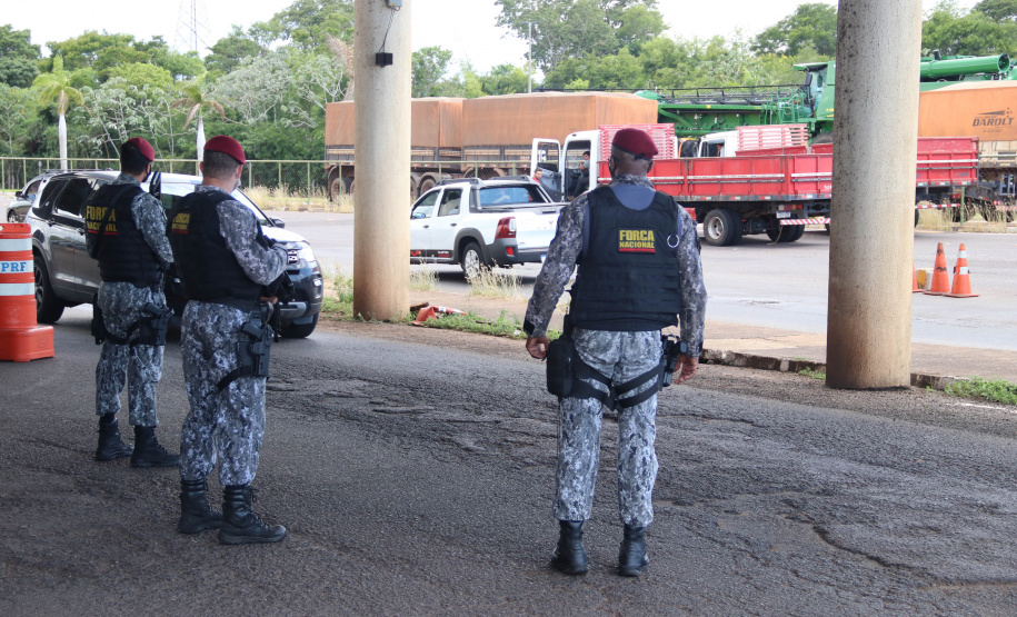 Atuação das forças policiais estaduais com a Força Nacional reduz crimes na região Oeste do PR