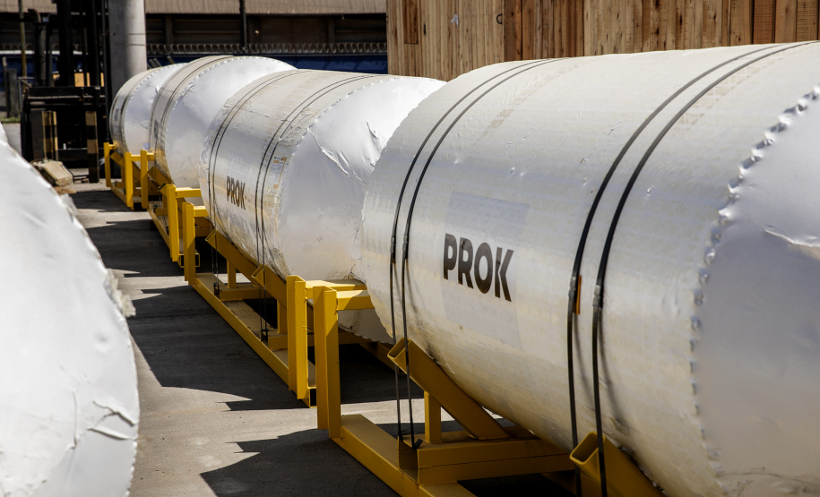 Peças para indústria de mineração são embarcadas no Porto de Paranaguá