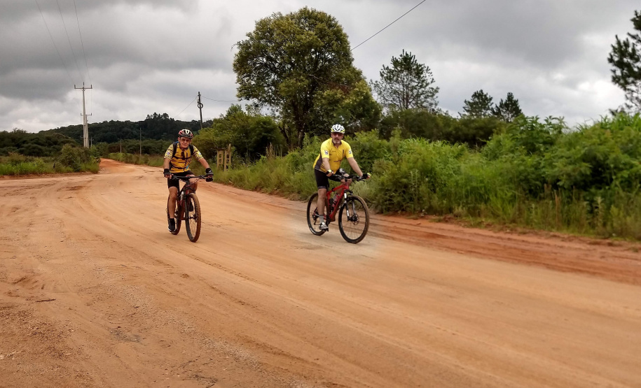 Expedição percorre de bicicleta 651 quilômetros da Rota do Rosário, de Piraí do Sul a Arapoti