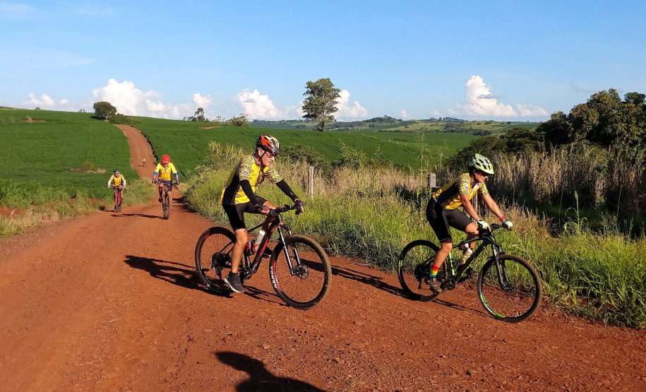 Expedição percorre de bicicleta 651 quilômetros da Rota do Rosário, de Piraí do Sul a Arapoti