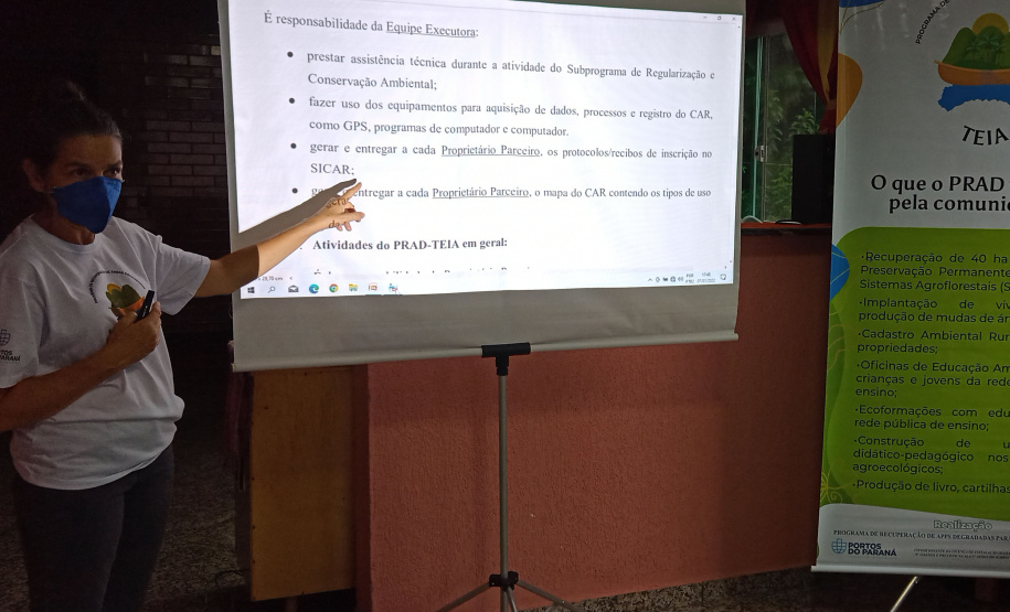 Portos do Paraná realiza reuniões de adesão ao Programa de Recuperação de Áreas Degradadas