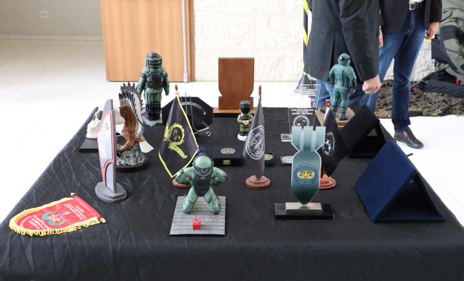 Esquadrão Antibombas da PMPR celebra trigésimo aniversário com presença do vice-governador