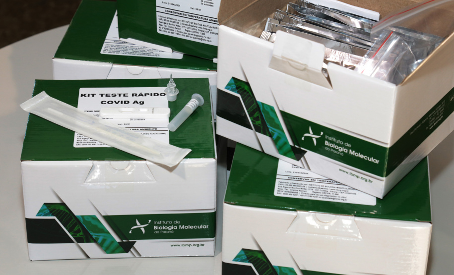 Saúde envia mais 464 mil testes para diagnóstico da Covid-19