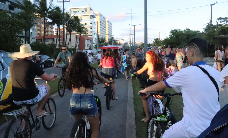 Detran promove blitzes educativas voltada aos ciclistas no Litoral do Paraná