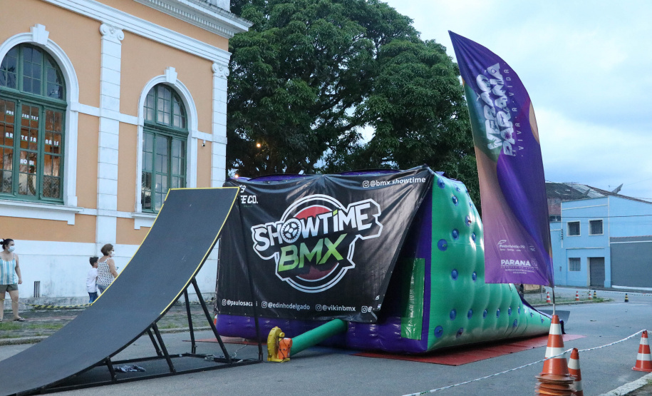 Litoral paranaense recebe apresentações de BMX Freestyle pelo Verão Paraná