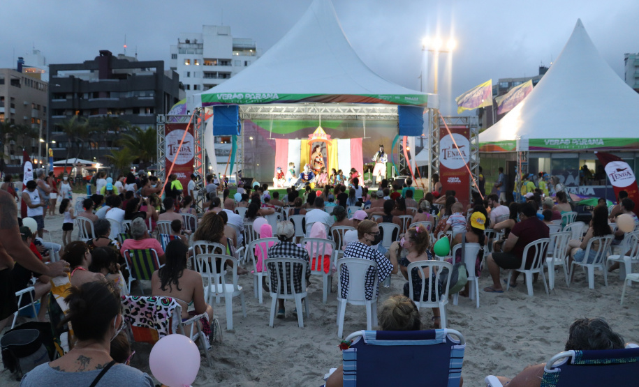 Esporte leva trupes circenses às praias do Litoral durante Verão Paraná