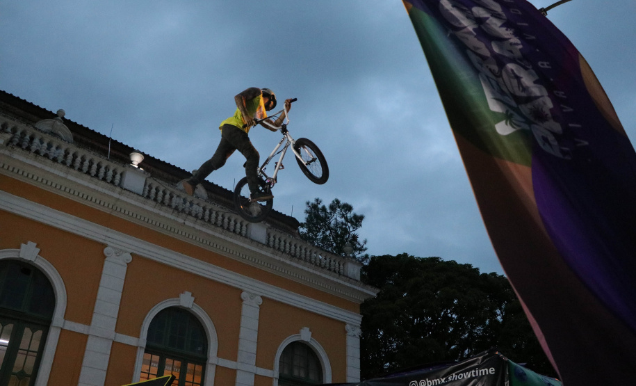 Litoral paranaense recebe apresentações de BMX Freestyle pelo Verão Paraná