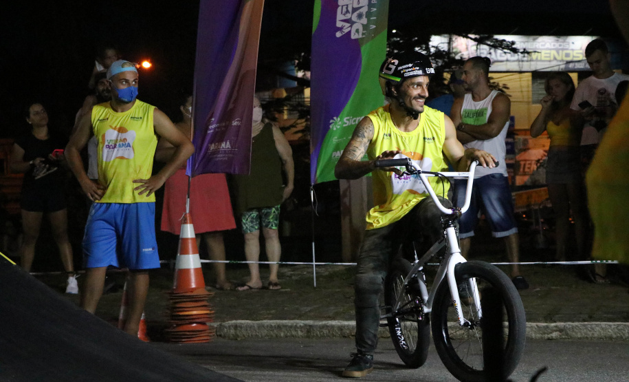 Litoral paranaense recebe apresentações de BMX Freestyle pelo Verão Paraná