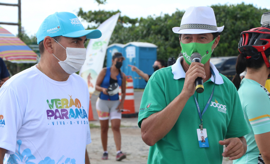 Pedala Paraná reune mais de 200 ciclistas de todo Paraná em desafio de 27 quilômetros, no litoral