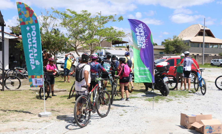 Pedala Paraná reune mais de 200 ciclistas de todo Paraná em desafio de 27 quilômetros, no litoral