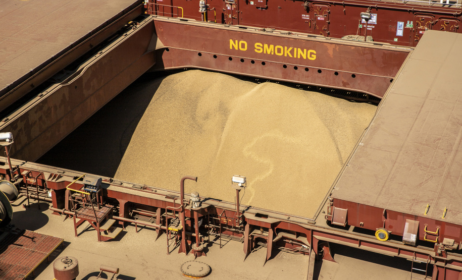 Terminais do Porto de Paranaguá fazem projeção para as exportações de granéis sólidos para 1º tri